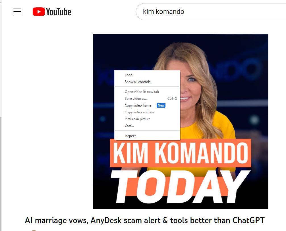 Second Right-Click